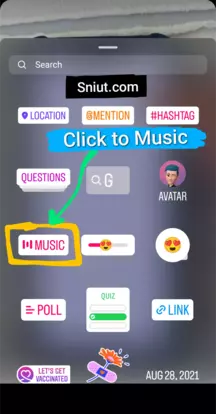 How to Add Music in Instagram Story Reel or Post