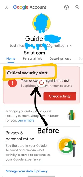 critical security alert 1